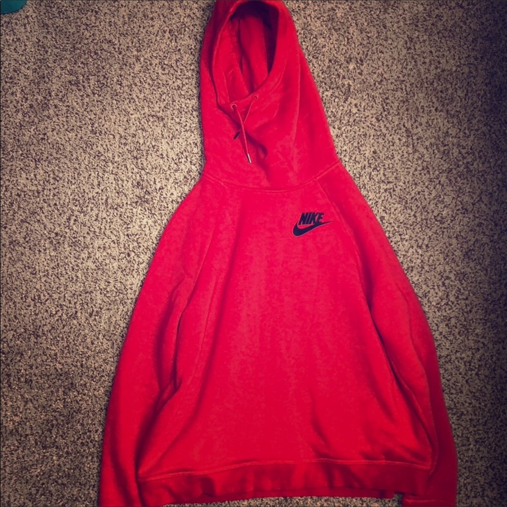 Red Nike Hoodie